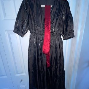 Black dress with belt size xl